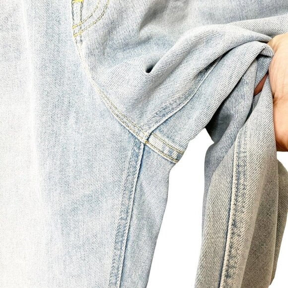 MOTHER Peg Jeans Thanks Again Cropped Women’s Size 25 High Waist Straight Leg - Picture 7 of 16